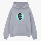 Толстовка худи оверсайз