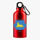 Металлическая бутылка 400 мл UV-DTF