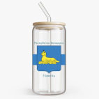 Банка с бамбуковой крышкой