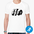 Мужская спортивная футболка