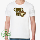 Мужская футболка органик