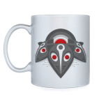 Кружка серебристая Короли крыс