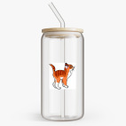 Банка с бамбуковой крышкой