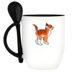 Кружка с ложкой