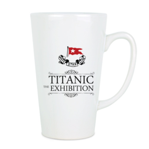 Чашка Латте с принтом Titanic-Exhibition