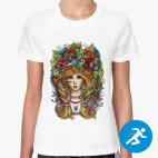 Женская спортивная футболка