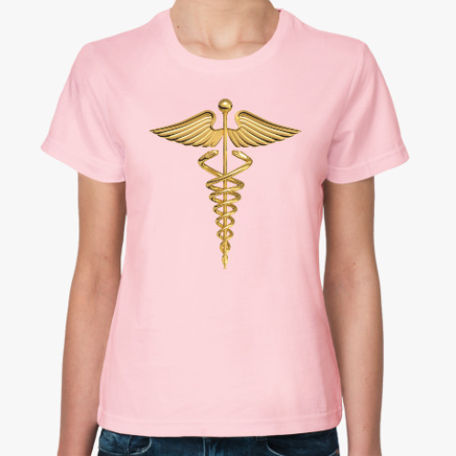 Женская футболка с принтом Меркурий