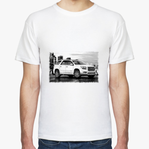 Футболка с принтом GMS