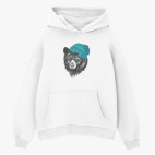 Толстовка худи оверсайз