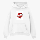 Толстовка худи оверсайз