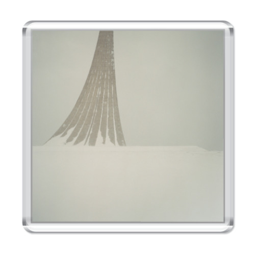 Магнит с принтом silence