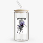 Банка с бамбуковой крышкой