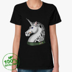 Женская футболка органик