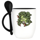 Кружка с ложкой