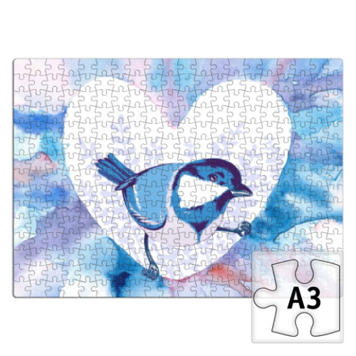 Пазл с принтом В сердце весна