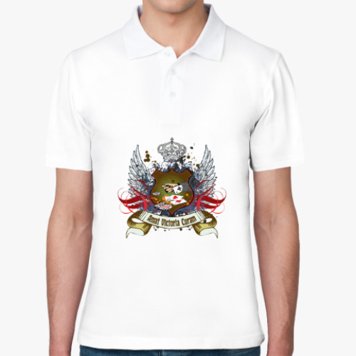 Рубашка поло с принтом Победа любит подготовку