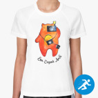 Женская спортивная футболка