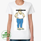 Женская футболка органик