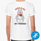 Женская спортивная футболка