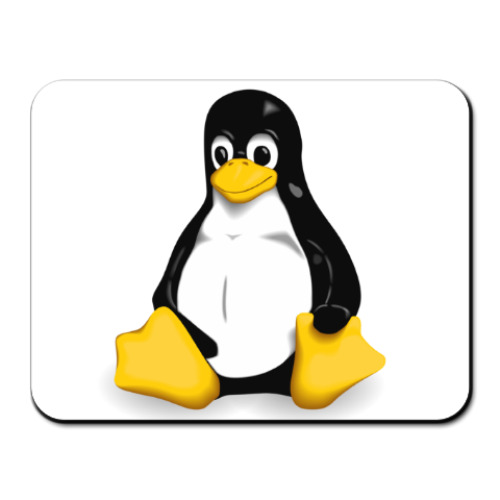 Коврик для мыши с принтом Linux