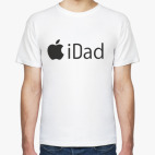 Классическая футболка Я - папа