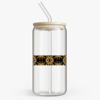 Банка с бамбуковой крышкой