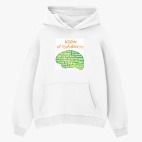 Толстовка худи оверсайз