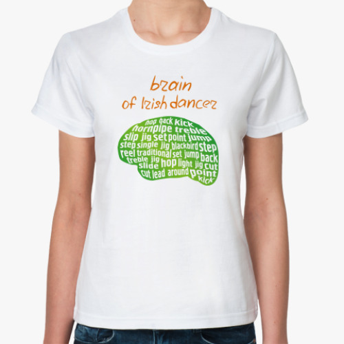Классическая футболка Brain