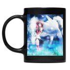 Кружка цветная UV-DTF