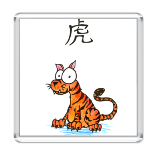 Магнит  Chinese Tiger