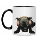 Собака в наушниках