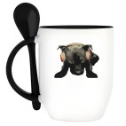 Кружка с ложкой