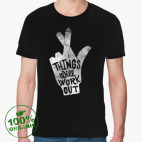 Мужская футболка органик