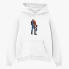 Толстовка худи оверсайз