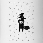 Лисенок и снегопад