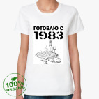 Женская футболка органик