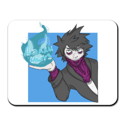 Коврик для мыши с принтом Даби Тодороки Моя геройская академия