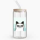 Банка с бамбуковой крышкой