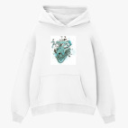 Толстовка худи оверсайз