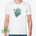 Мужская футболка органик