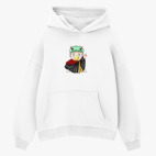 Толстовка худи оверсайз