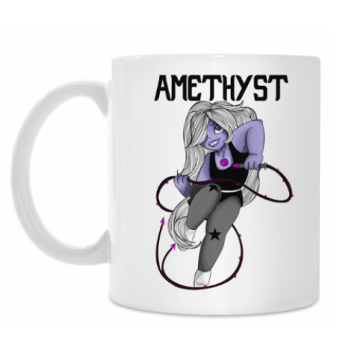 Кружка с принтом Аметист из 'Вселенной Стивена'
