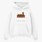 Толстовка худи оверсайз