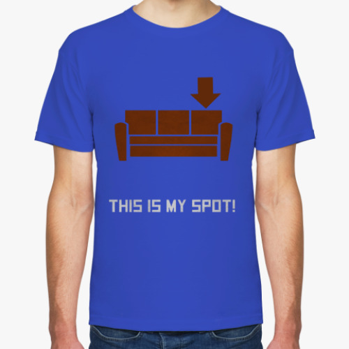 Футболка с принтом Место Шелдона