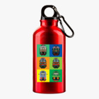 Металлическая бутылка 400 мл UV-DTF