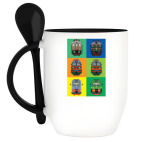 Кружка с ложкой