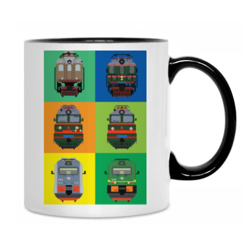 Кружка с принтом Электротяга