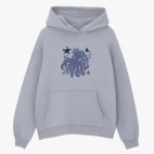 Толстовка худи оверсайз