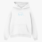 Толстовка худи оверсайз