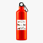 Металлическая бутылка 700 мл UV-DTF